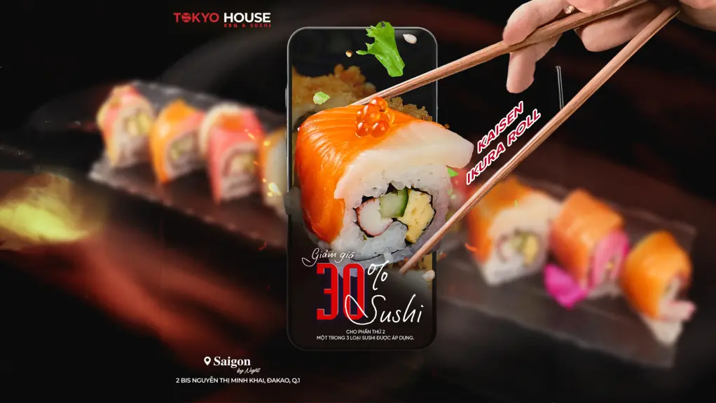 Ưu đãi Tokyo Sushi House