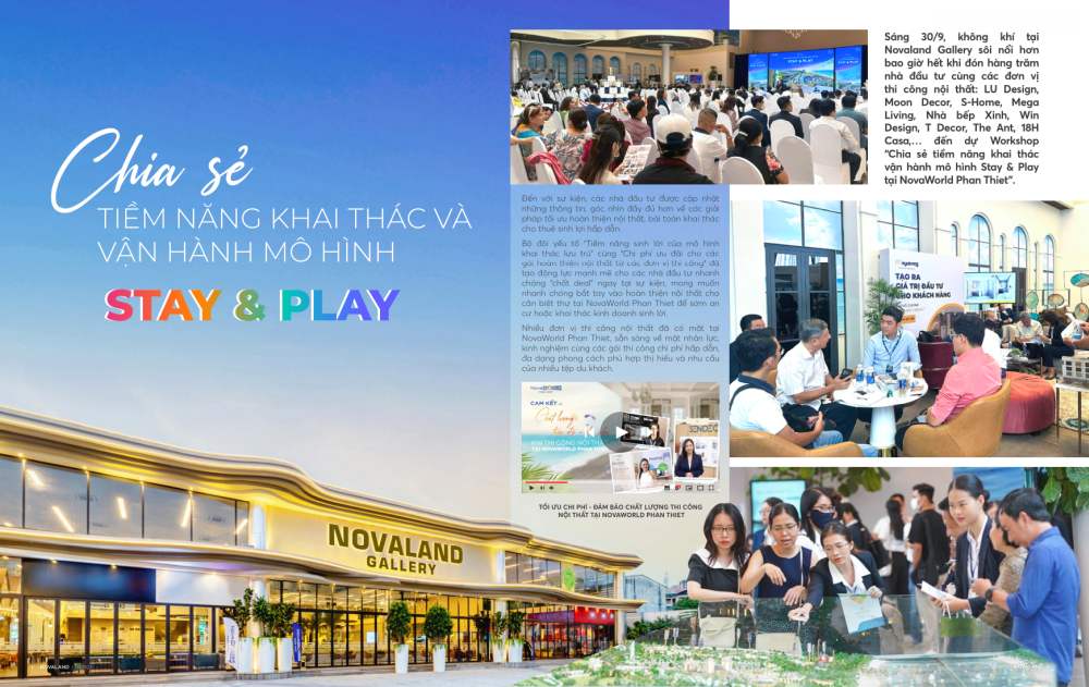 bản tin nội bộ Novaland tháng 9/2023