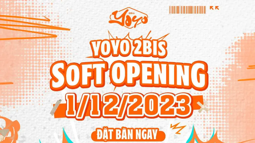 Khai truong Yoyo 2bis beer Garden Nguyễn Thị Minh Khai, Quận 1