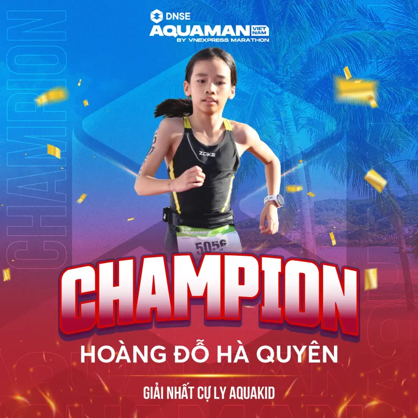 Hoàng Đỗ Hà Quyên Nhà vô địch Aquaman Vietnam 2023