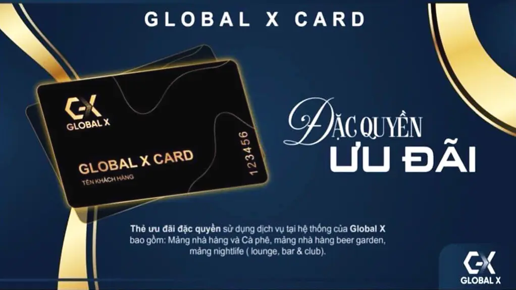 Ra mắt thẻ Global X Card
