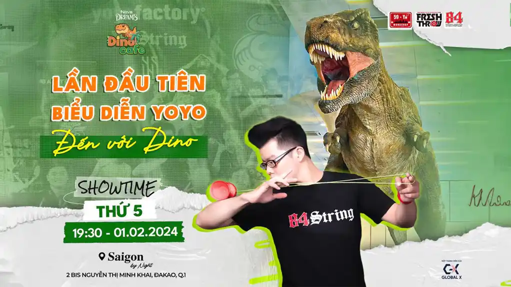 Biểu diễn Yoyo tại Dino Cafe