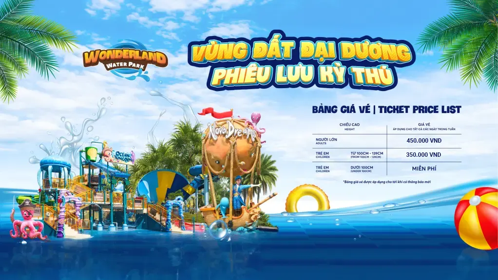 Công viên nước Wonderland Water Park Phan Thiết