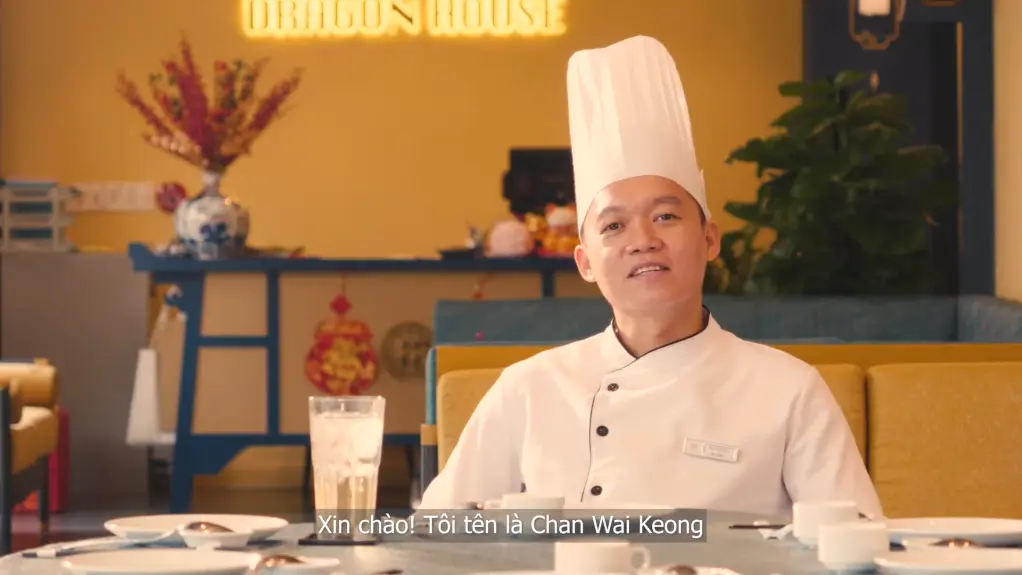 Đầu bếp Chang Wai Keong tại Dragon House