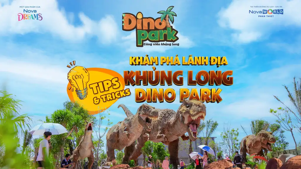 Khám phá lãnh địa khủng long Dino Park