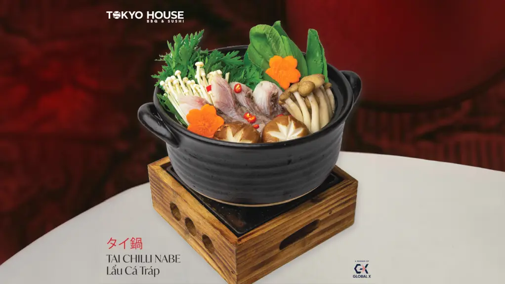 Lẩu nhật Tokyo House Sushi BBQ
