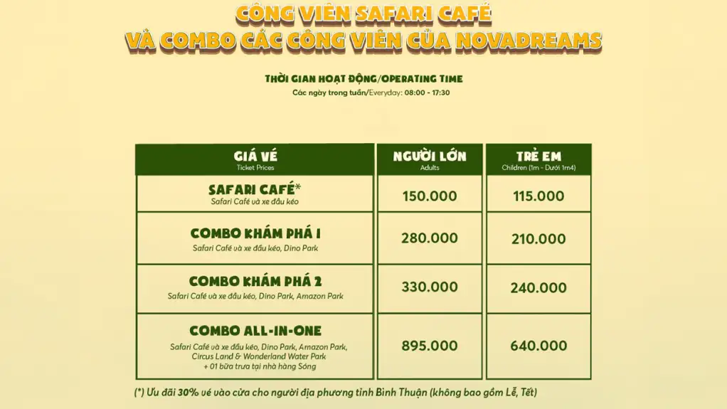 Safari Cafe rộn ràng ưu đãi đón hè với giá hấp dẫn