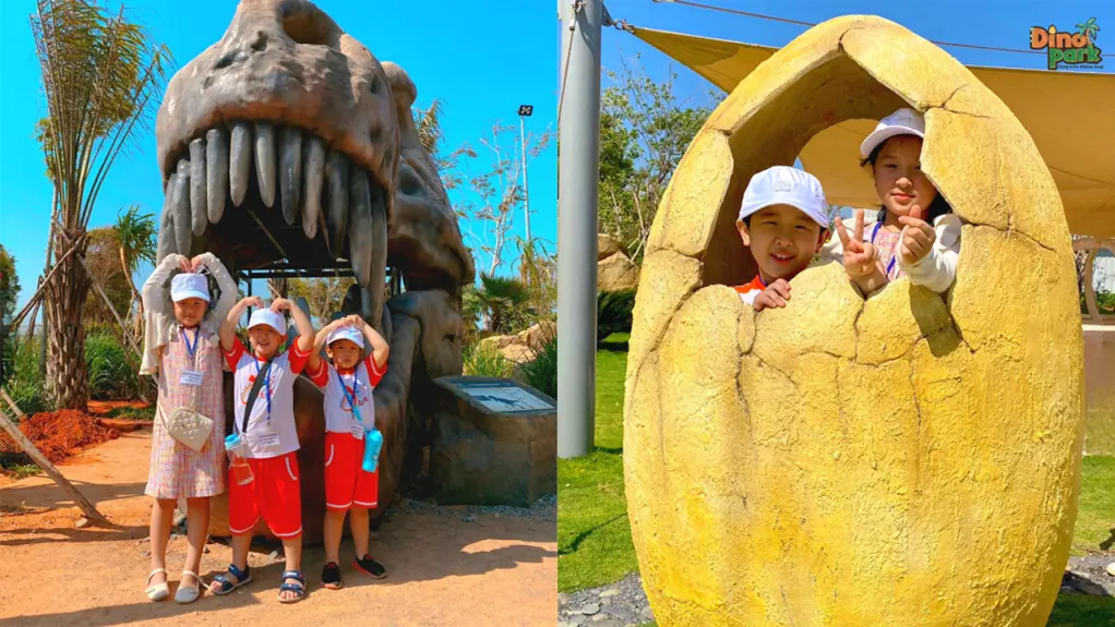 Trường mầm non Doremi khám phá Safari Cafe và Dino Park