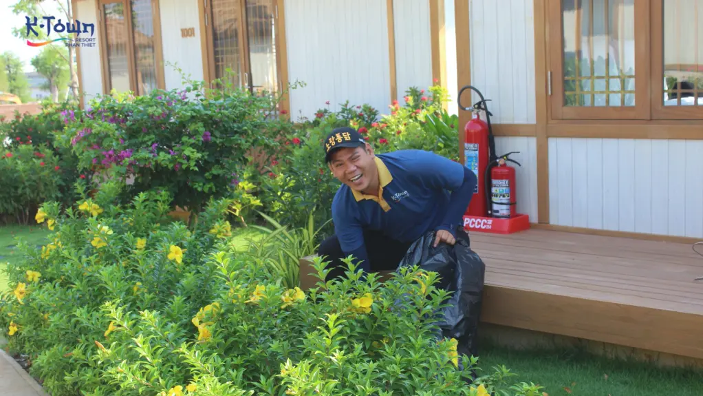 Khoảng xanh mát K Town Phan Thiết