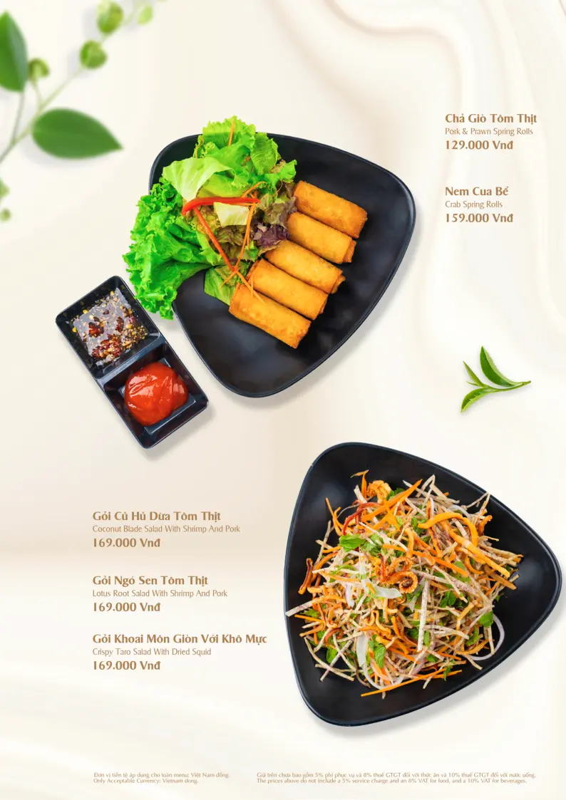 Menu Boathouse LakeView Quận 2