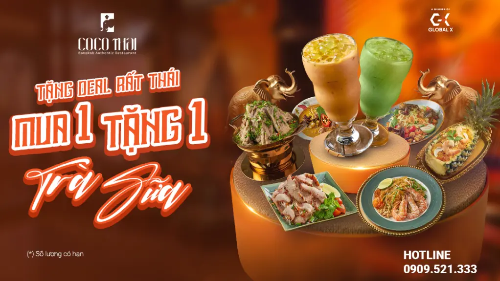 Ưu đãi Coco Thai Phan Thiết