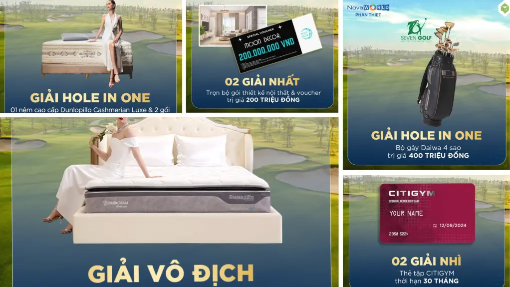 Giải Golf cư dân NovaWorld Phan Thiết