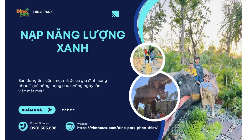 Nạp năng lượng Dino Park