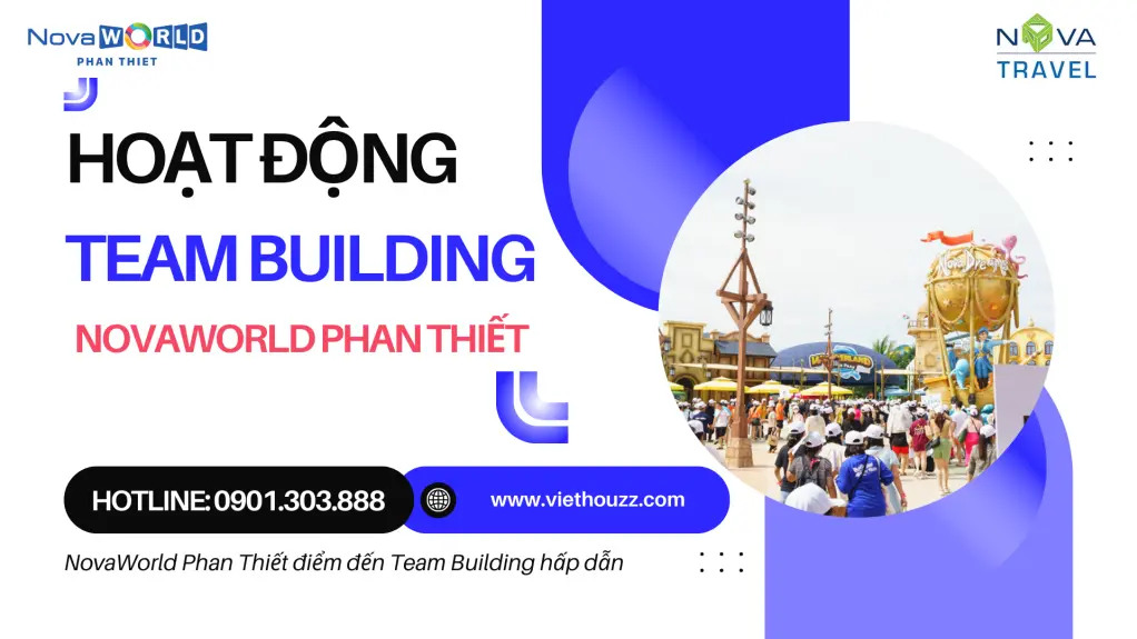 Hoạt động team building NovaWorld Phan Thiết