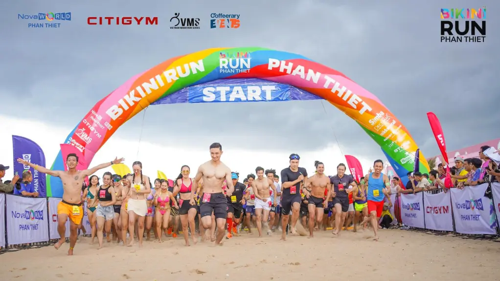 Chính thức diễn ra Bikini Run Phan Thiết 2024