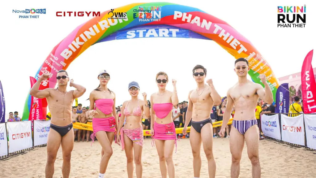 Chính thức diễn ra Bikini Run Phan Thiết 2024