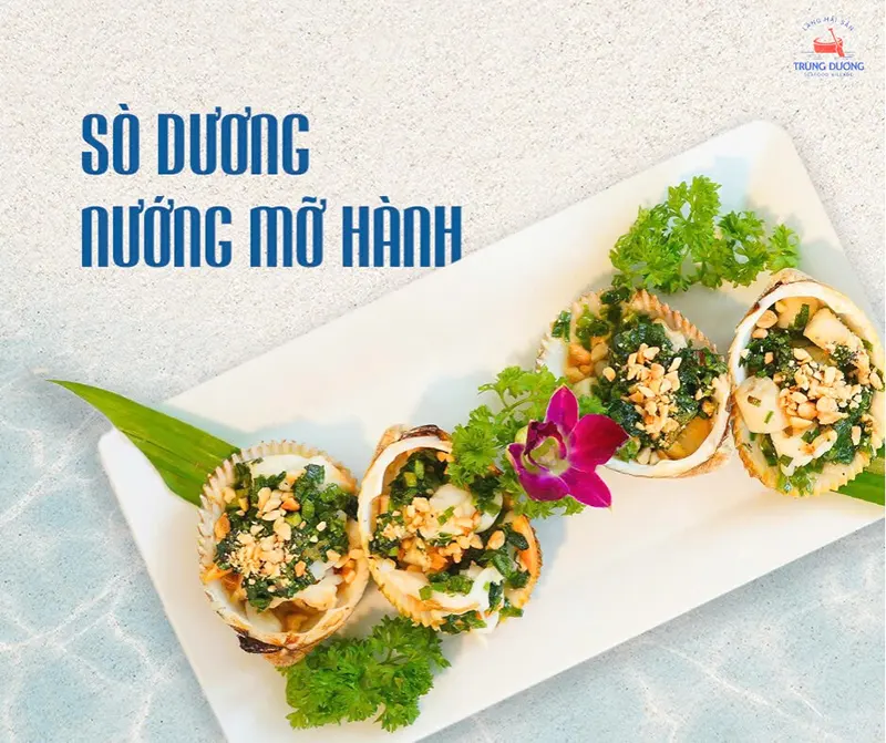 Menu trùng dương seafood