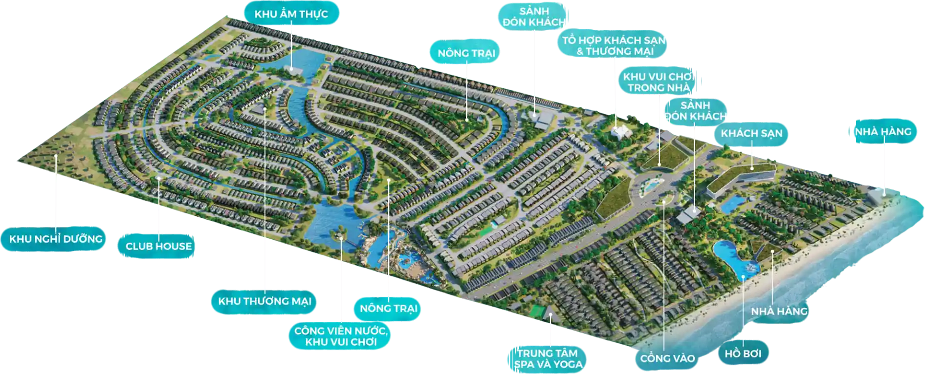 Mặt bằng NovaWorld Hồ Tràm