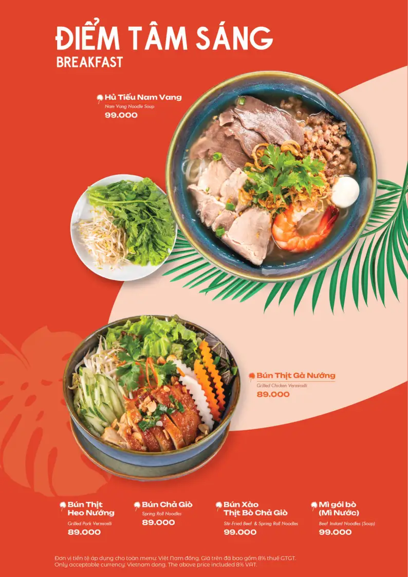 Menu Casa Cafe Phạm Ngọc Thạch