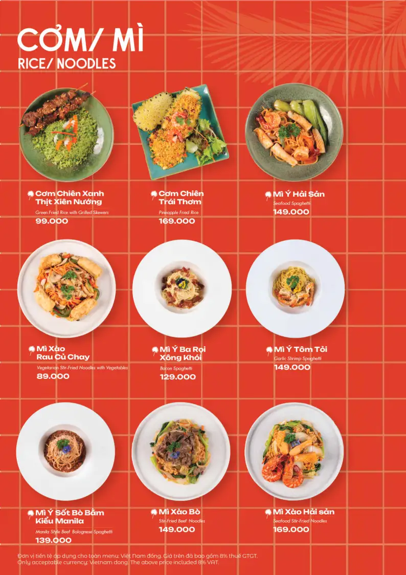 Menu Casa Cafe Phạm Ngọc Thạch