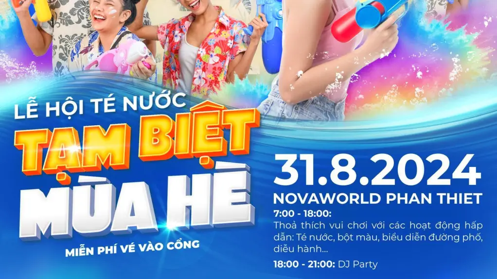 SIêu lễ hội te nước NovaWorld Phan Thiết