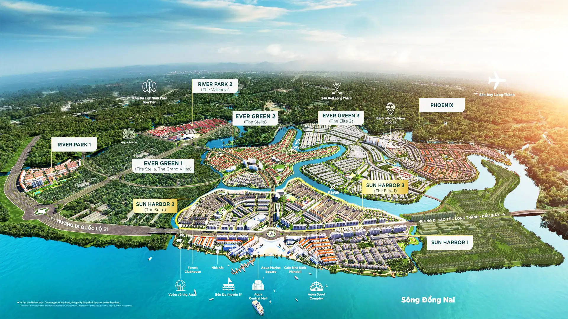 Mặt bằng Aqua City