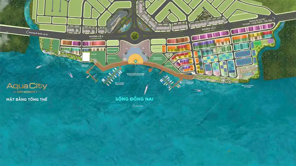 Mặt bằng Sun Habor 1 Aqua City Đồng Nai