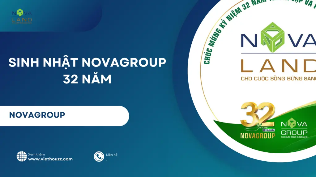 Sinh nhật NovaGroup 32 năm