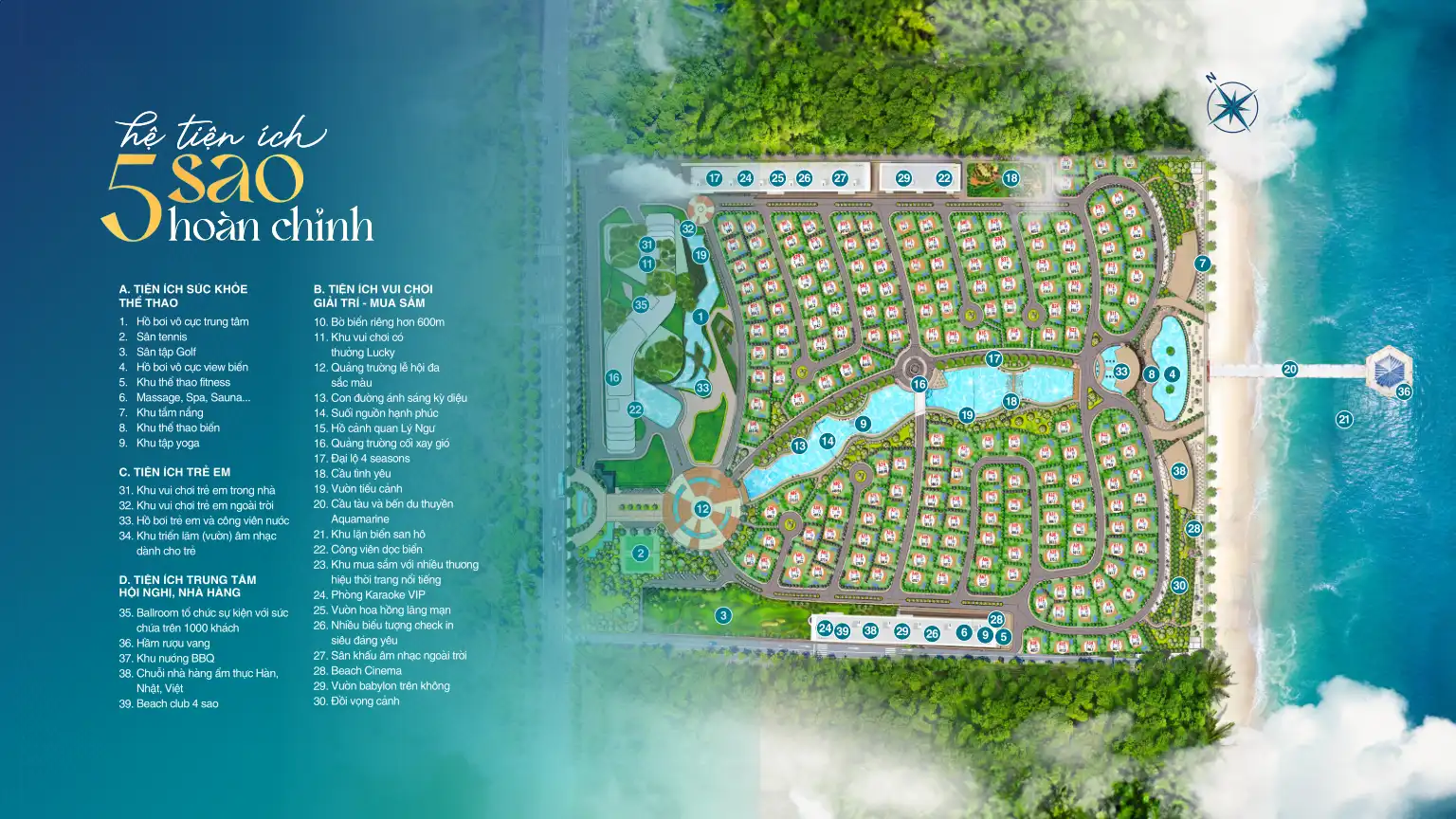 Tiện ích dự án The Maris vũng Tàu