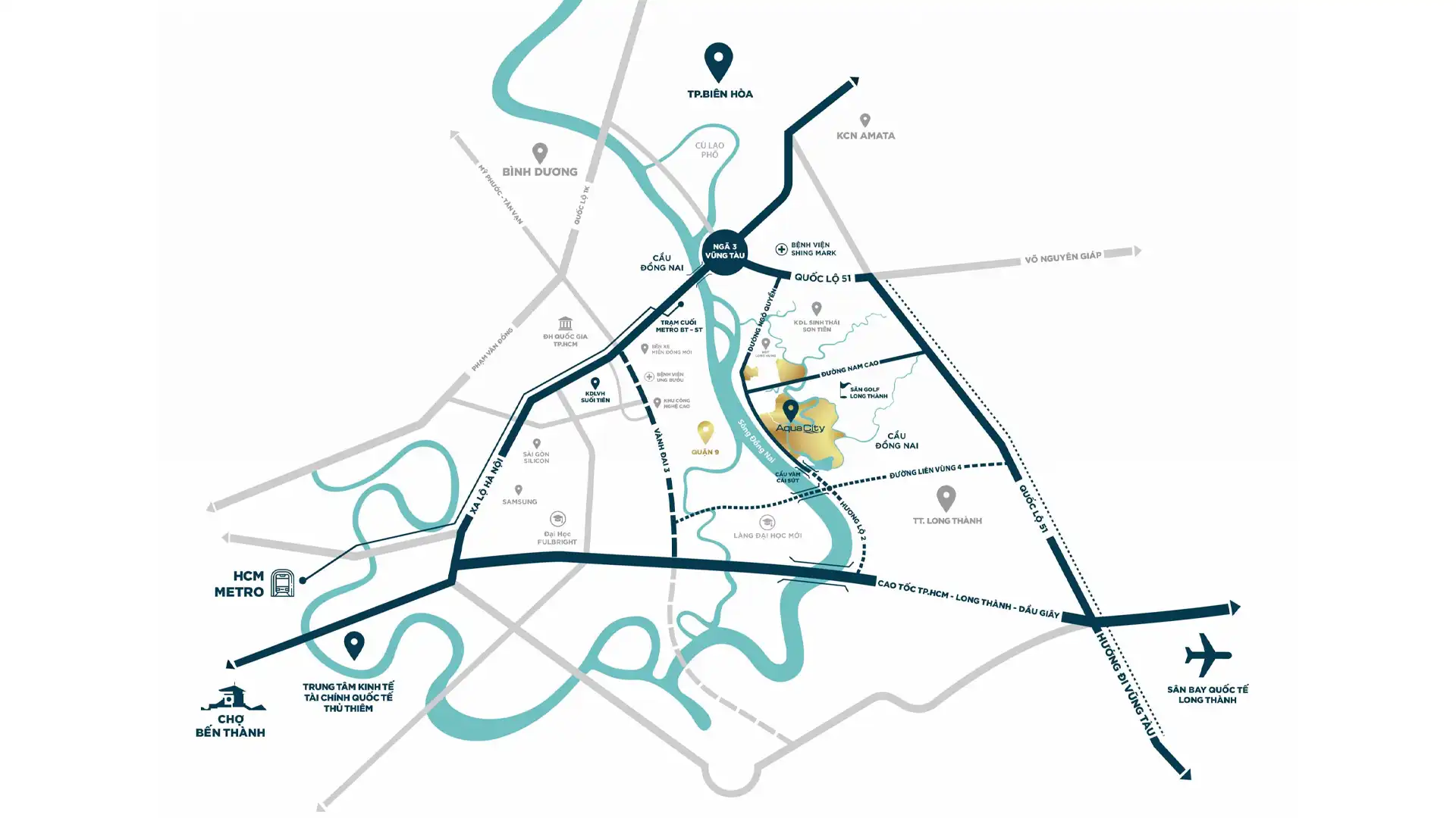 Vị trí Aqua City