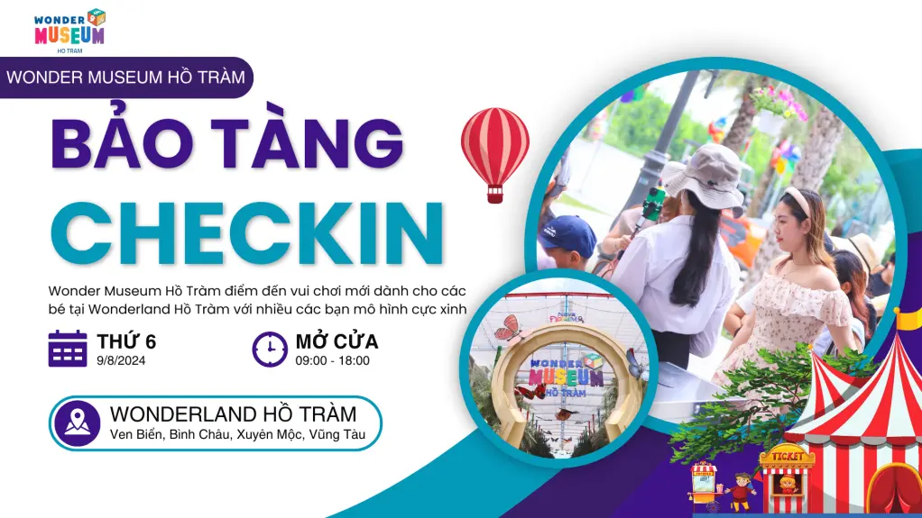 Wonder Museum Bảo tàng Checkin