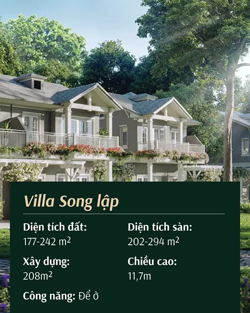 Villa song lập Eco Retreat