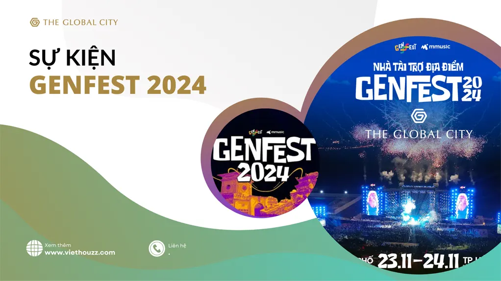 GenFest 2024 tại The Global City