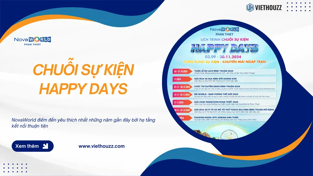 Chuỗi sự kiện happy days Phan Thiết