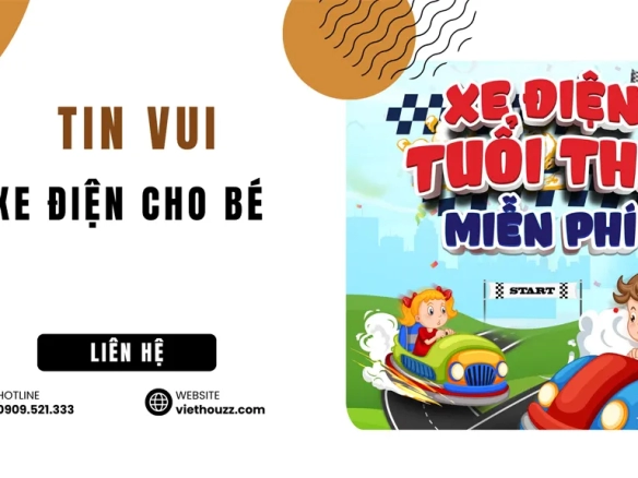 Xe điện tuổi thơ miễn phí