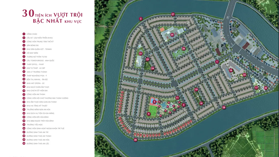 Tiện ích rox living aquamarine diễn châu