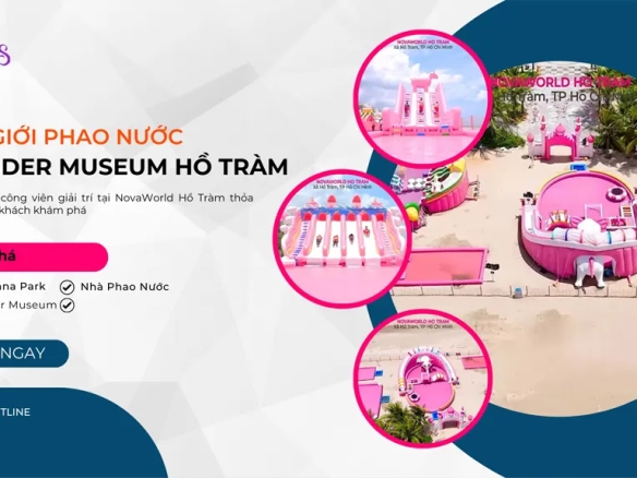 Nhà phao nước Hồ Tràm